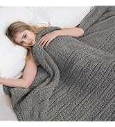 Eydna Electric Heated Blanket 6 Heating Settings &amp; 1-10H Auto Off Full 72×84 Double Sided Plush S...