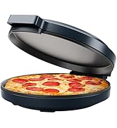 Chefman Everything Maker &amp; Pizza Oven – 1440W Countertop Electric Pizza Maker with 12” Nonstick C...