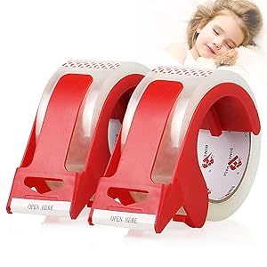 packing tape with dispenser