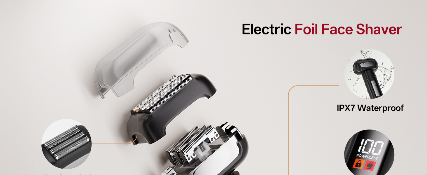 PRITECH Electric Razor Men Shaving Face