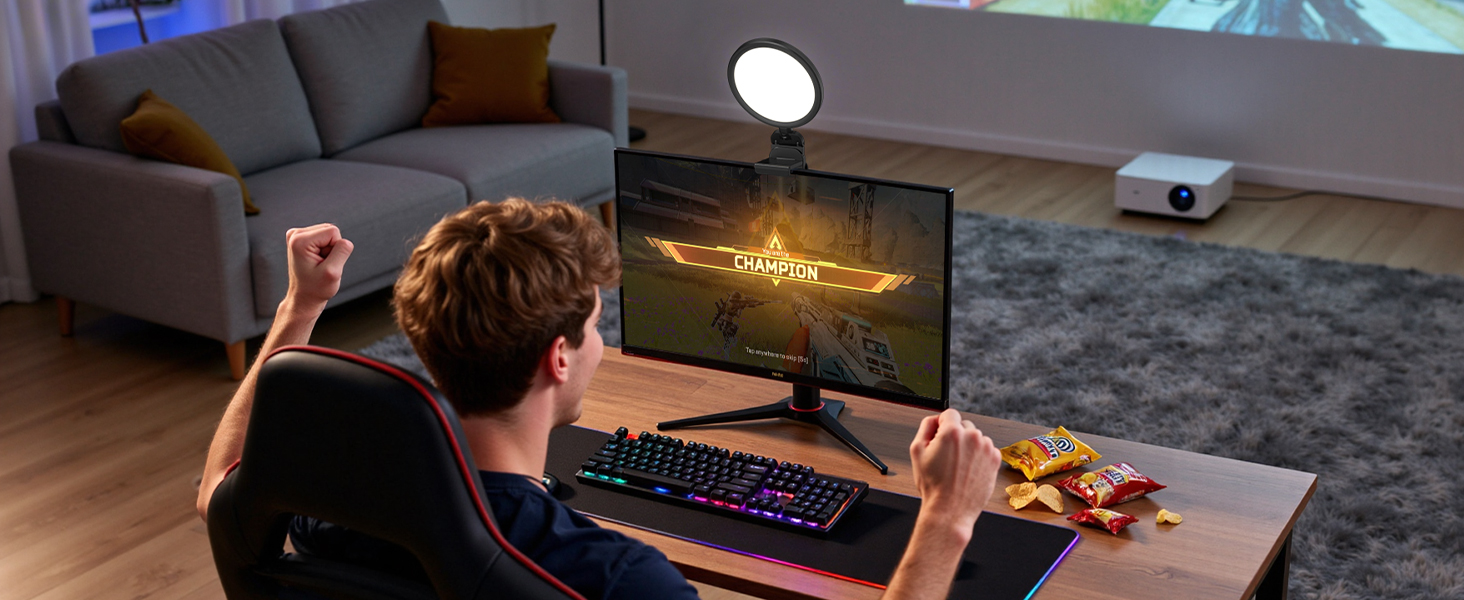 desk light for video calls