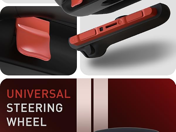 Steering Wheel for Nintendo Switch 2 JoyCons
