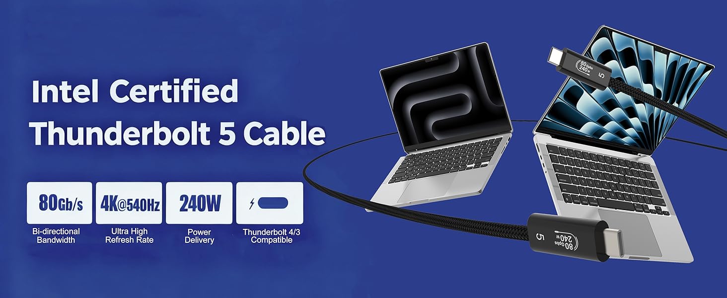 thunderbolt 5 cable