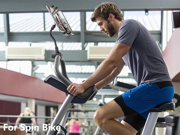 Spin Bike Tablet Holder