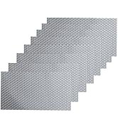 Tigbrother Refrigerator Shelf Liners (8 Pack) – Non-Adhesive, BPA-Free Fridge Mats for Drawers, C...