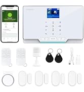 TUGARD 1.8"TFT Colorful Screen Smart Home Security System 12Pieces Kits,Alarm Security with Phone...
