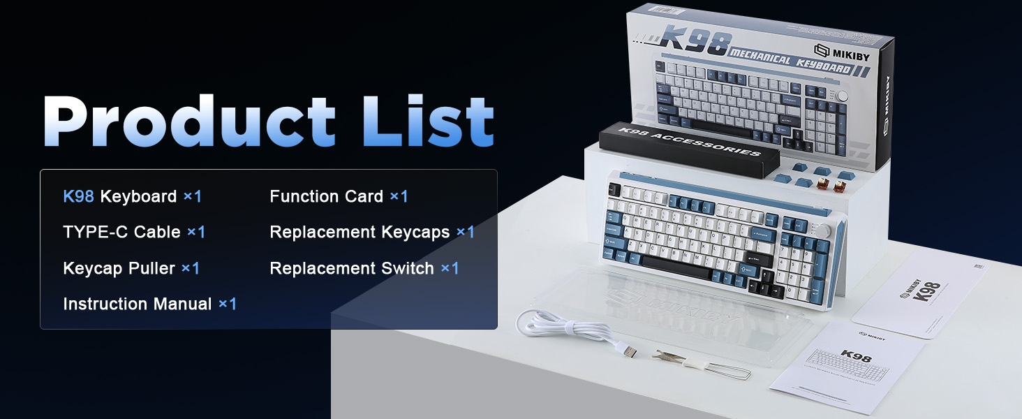 K98 Wireless Mechanical Keyboard