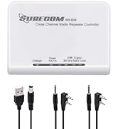 Surecom Mcbazel SR-628 Cross Band Duplex Repeater Controller with 2 x K Plug 46-K Cable for Kenwo...