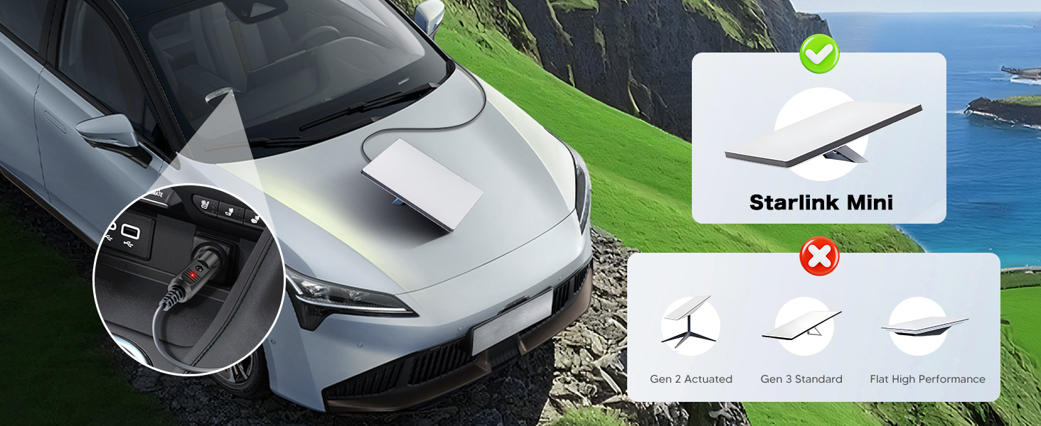 3 in 1 Starlink Mini Cable