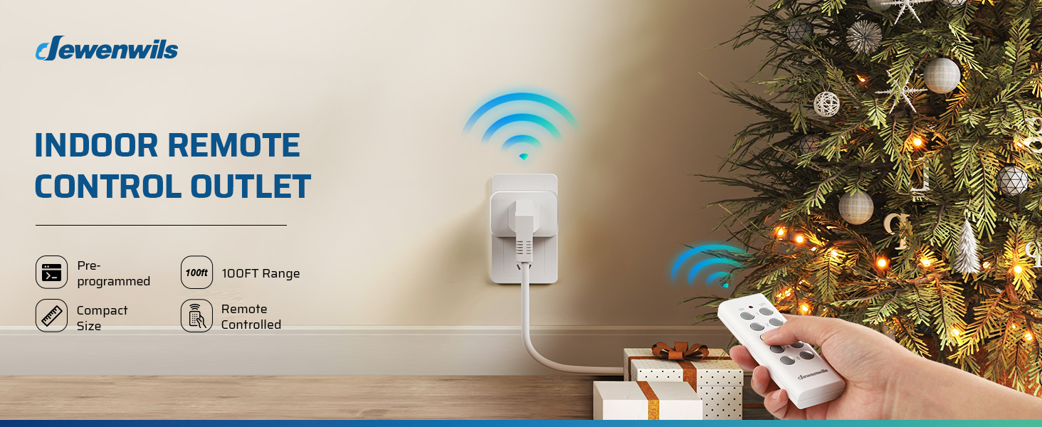 indoor remote control outlet