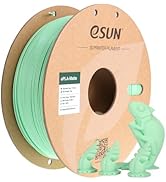 eSUN Matte PLA Filament 1.75mm Mint Green, 3D Printing PLA Filament 1.75mm Dimensional Accuracy +...