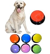 ZUMEHU Dog Buttons Talk Voice Recording Button Dog Buttons for Communication Pet Training Buzzer ...