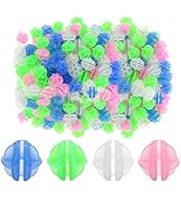 Nanaborn Bike Spoke Beads Glow in The Dark That Make Noise- Plastic Round Multicolor Luminous for...
