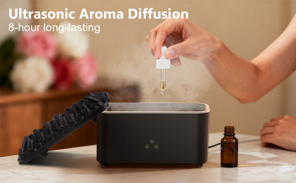 Heat-free Ultrasonic Atomization.