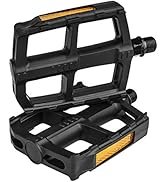 BV Bike Pedal Set, MTB Pedals Mountain Bike Pedals, Bicycle Platform Pedals, 9/16" Compatible, No...
