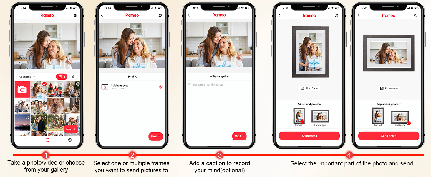 Send Photos to Frame