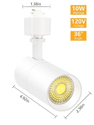 10W track lighting heads