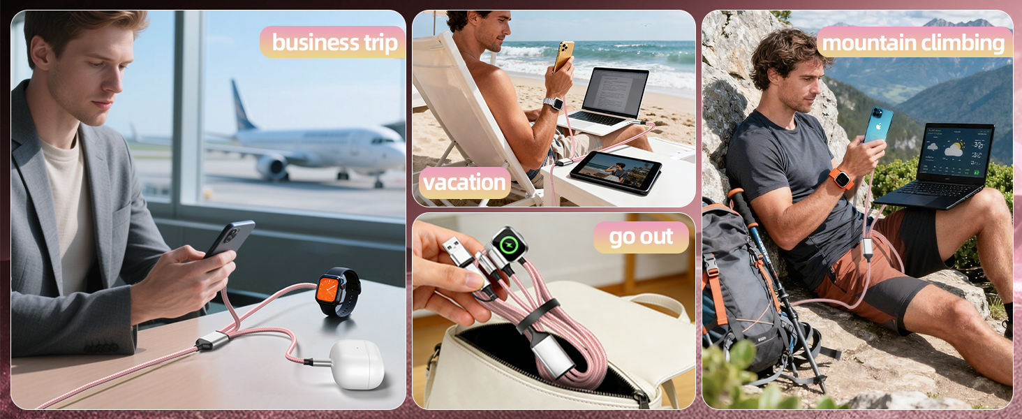 Travel Cruise Essentials charging cable