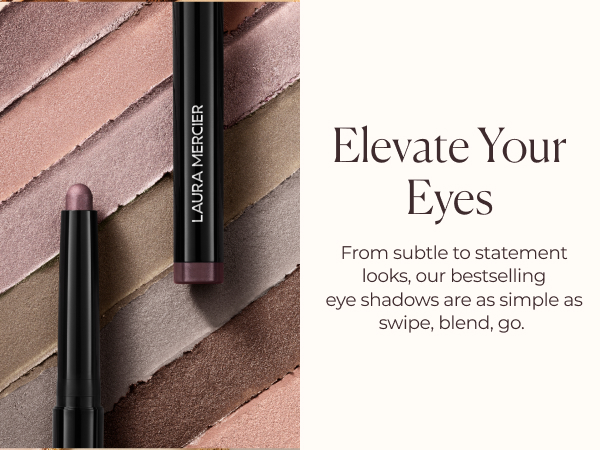 laura mercier; elevate your eyes; best selling eye shadow sticks