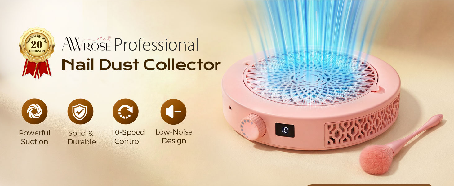 nail fan dust collector