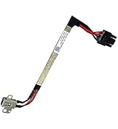 GinTai Laptop AC DC Jack Power Cable Plug in Charging Port Cable Connector Socket with Wire for M...