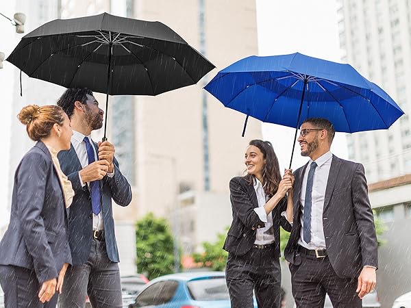 large compact umbrella for rain
