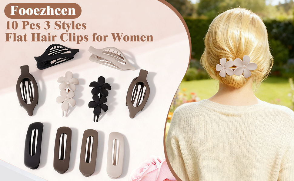 Flat Hair Clips