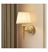 KDG Cordless Wall Sconces Set of 2, Small Wireless 5200mAh Rechargeable Battery Fabric LED Wall L...