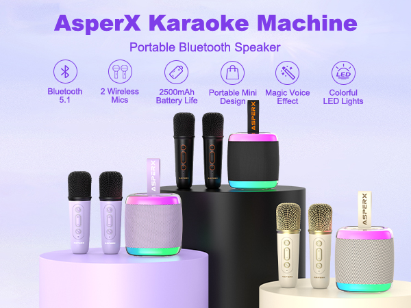 mini karaoke machine