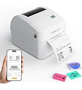 Rongta Bluetooth Shipping Label Printer RP415, Wireless 4x6 Thermal Label Printer for Shipping Pa...