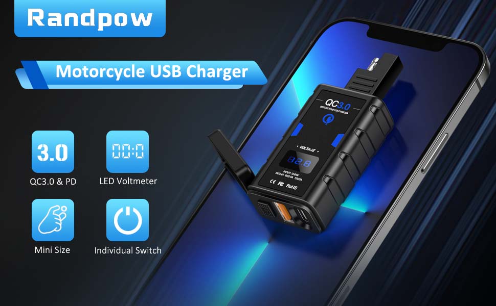 Motorcycle USB Charger