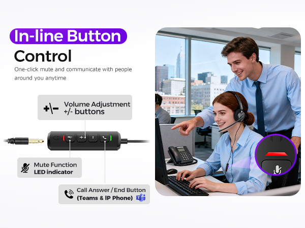 computer headset with microphone noise cancelling headset