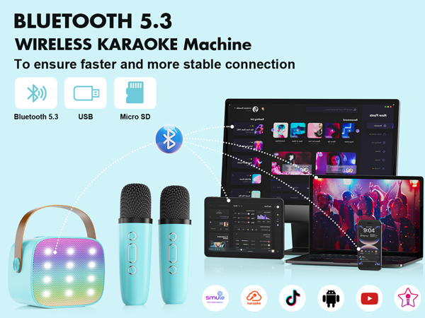 Bluetooth Karaoke Machine