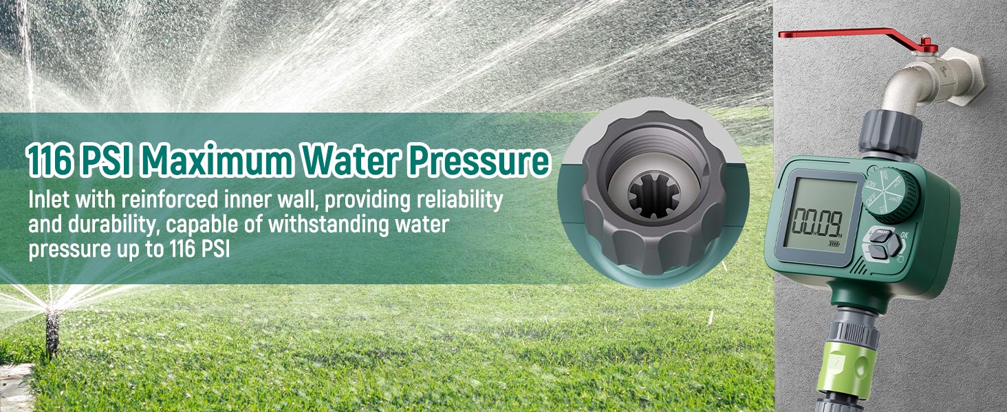 outdoor sprinkler timer