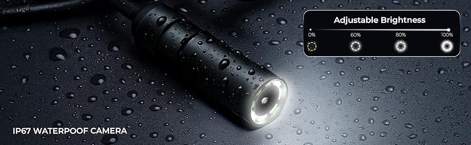 IP67 waterproof technology