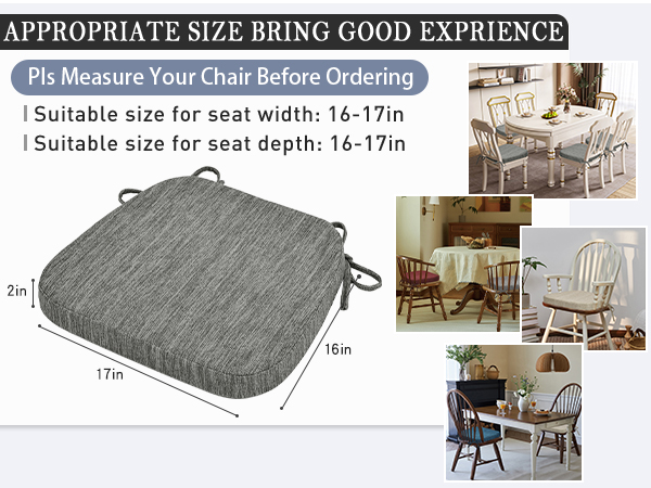 dining chair cushions set of 4
