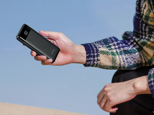 Portable Charger with built in cables