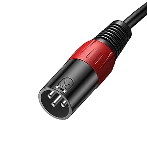 LanSenSu1/4 Inch TRS to XLR Male Cable