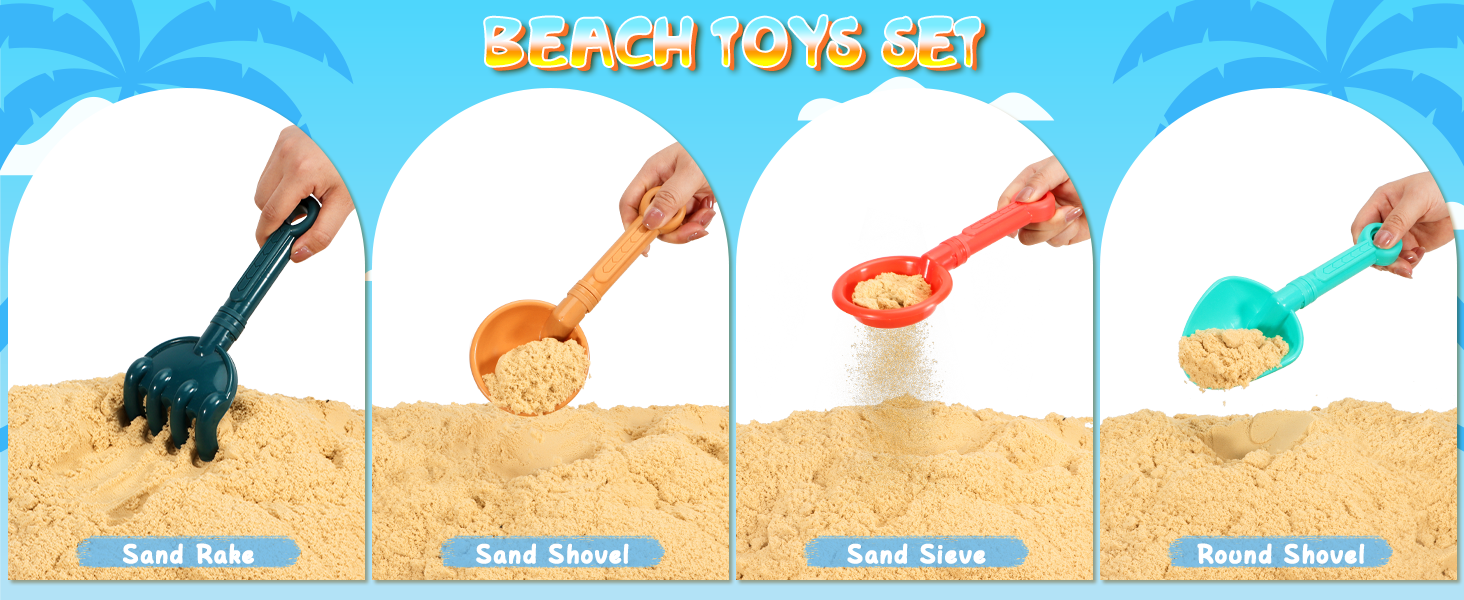 beach toy tool set