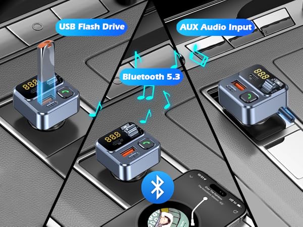 bluetooth adapter for car play music