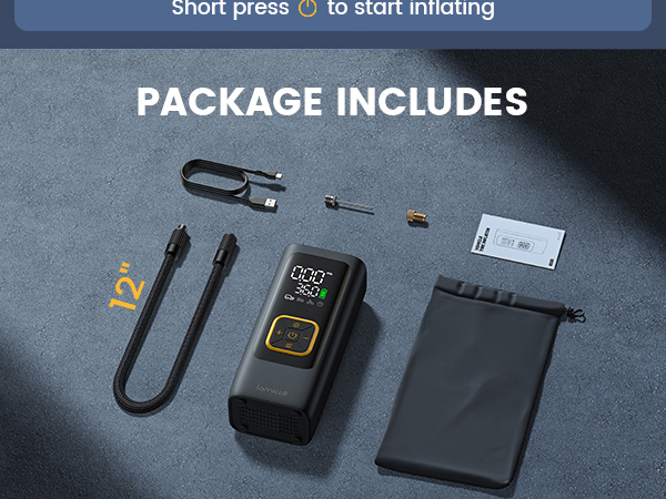 Tire Inflator Portable Air Compressor