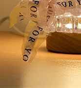 DIY Ice Cube Rose Light LED Night Light Kit, 3 Speed Dimming Bedside Lamp with USB Cable and Swit...