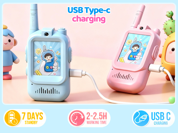 kids video walkie talkies