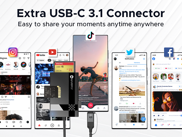 Extra USB-C 3.1 Connector