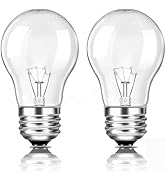 Oven Light Bulb Replacement, High Temp 300 °C Resistant, 120V 40W A15 Appliance Bulb for Oven Ref...