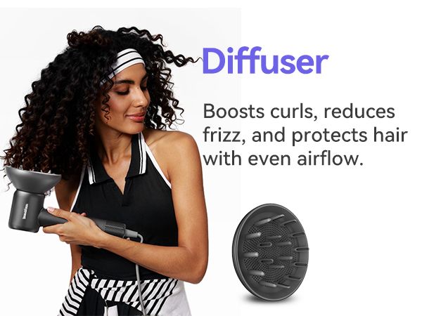 with Diffuser Hair Dryer 