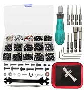 RC Lelut 535Pcs RC Screws Kit and RC Screwdrivers RC Hex Nut Socket for Traxxas Axial HSP HPI Red...