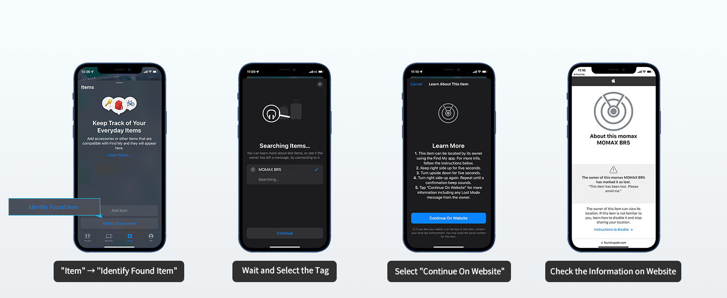 MOMAX Key Tracker