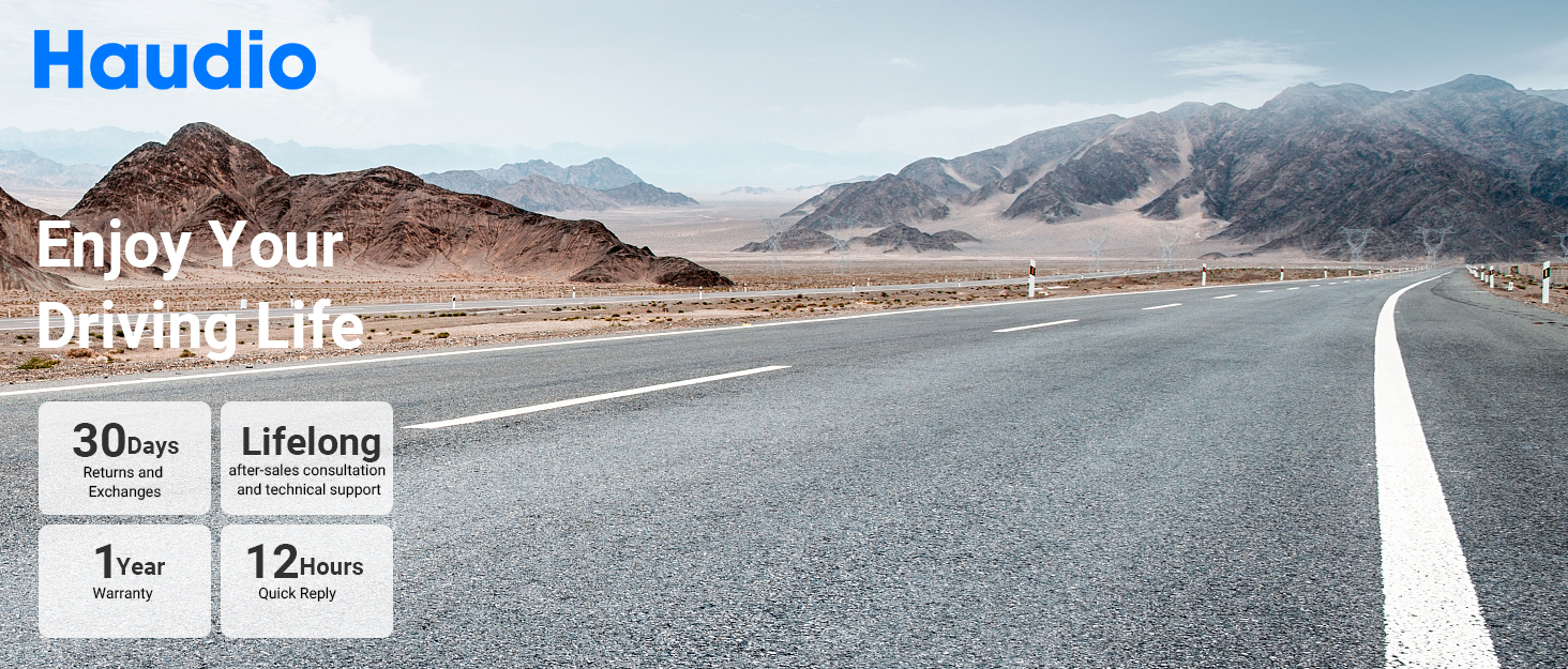 Wireless Car Stereo with Apple Carplay and Android Auto