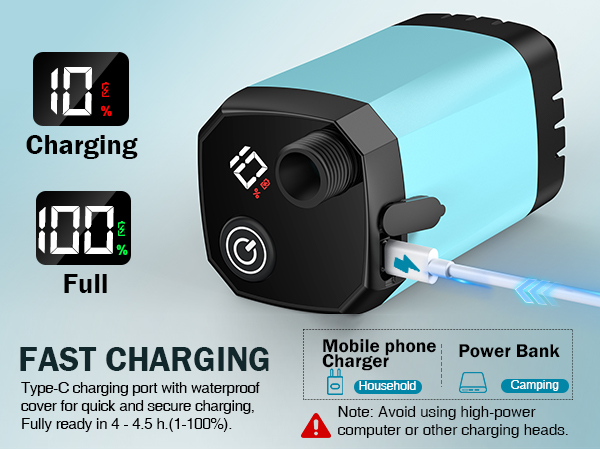 portable shower with heater